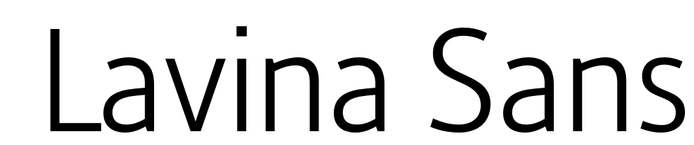  DEMO Lavina Sans PRO Regular Regular font family download free