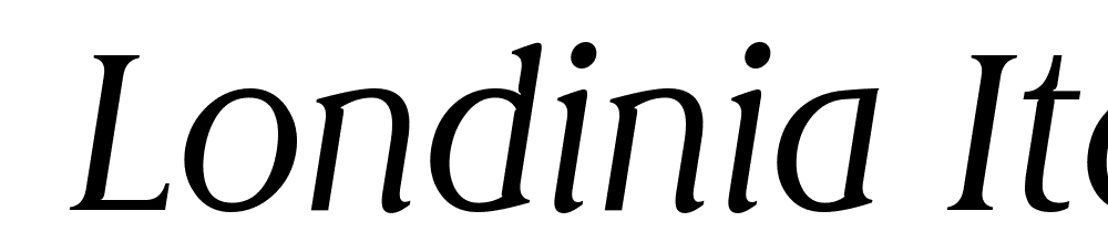  DEMO Londinia Italic font family download free