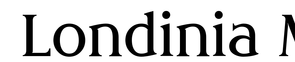  DEMO Londinia Medium Regular font family download free