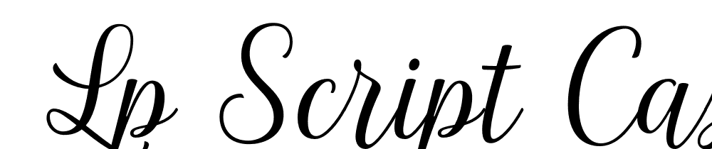  DEMO LP Script Casual Regular font family download free