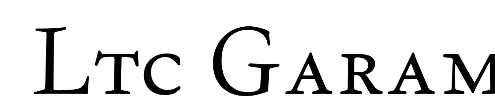  DEMO LTC Garamont Text Smallcaps Regular font family download free