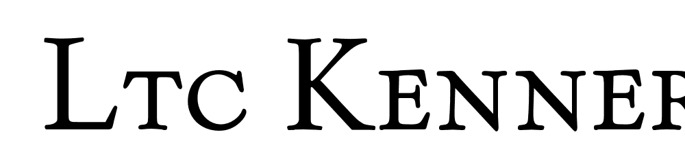  DEMO LTC Kennerley Small Caps Regular font family download free