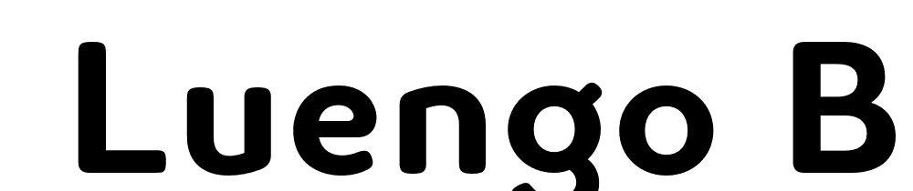  DEMO Luengo Bold Regular font family download free