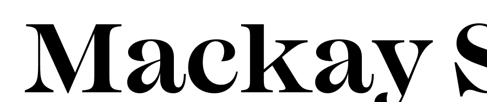  DEMO Mackay SemiBold Regular font family download free