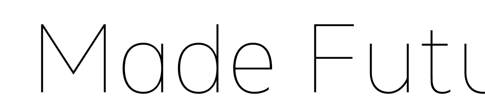  DEMO MADE Future X Line font family download free