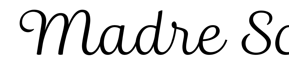  DEMO Madre Script Italic font family download free