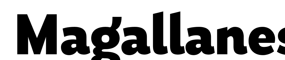  DEMO Magallanes Cond Black Black font family download free