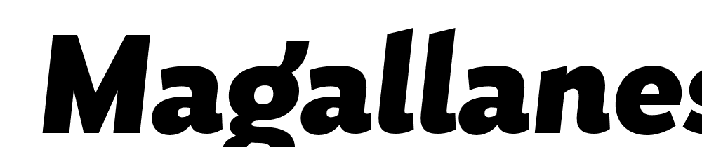  DEMO Magallanes Cond Black Black Italic font family download free