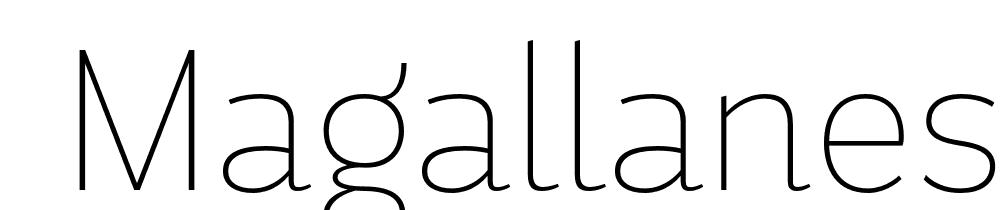  DEMO Magallanes Cond UltraLight UltraLight font family download free