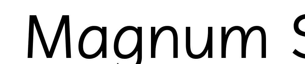  DEMO Magnum Sans Pro Alfa Light Regular font family download free