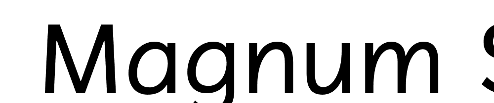  DEMO Magnum Sans Pro Alfa Reg Regular font family download free