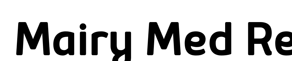  DEMO Mairy Med Regular font family download free