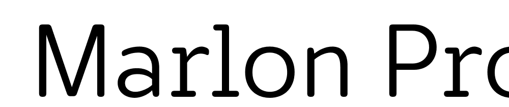  DEMO Marlon Pro Regular font family download free