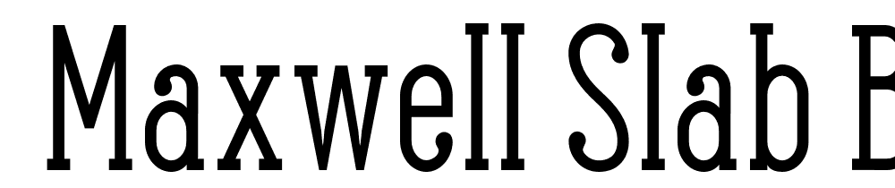  DEMO Maxwell Slab Book font family download free