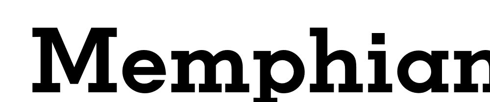  DEMO Memphian Lt Bold font family download free