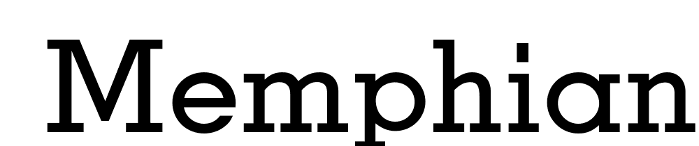  DEMO Memphian Regular font family download free