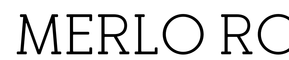  DEMO Merlo Round Serif Regular Regular font family download free