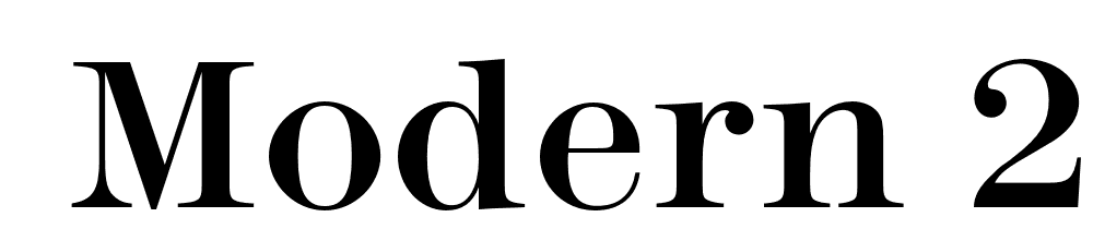  DEMO Modern 216 Regular font family download free