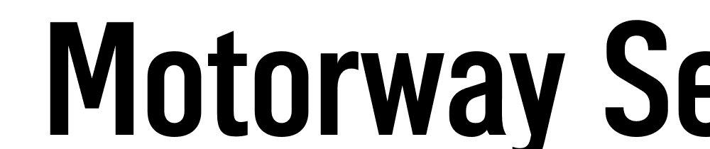  DEMO Motorway SemiBold Regular font family download free