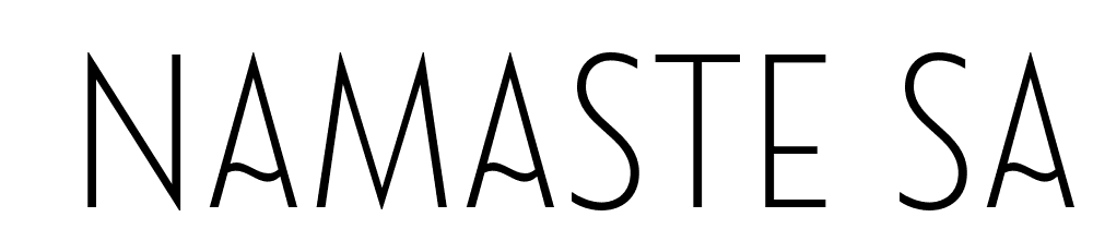  DEMO Namaste Sans Essential Light Regular font family download free