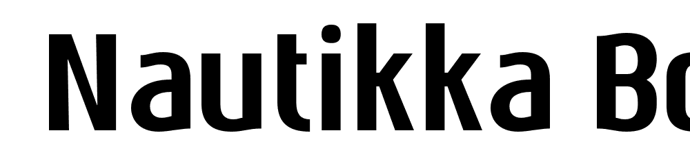  DEMO Nautikka Bold Regular font family download free