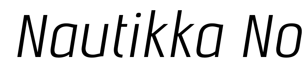  DEMO Nautikka Normal Italic Regular font family download free