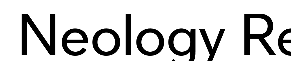  DEMO Neology Regular font family download free