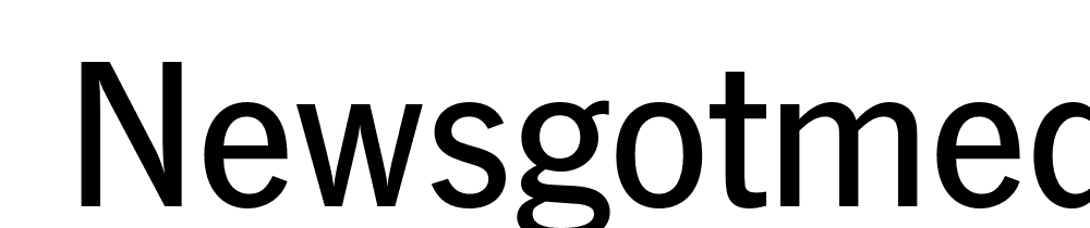  DEMO NewsGotMed Regular font family download free