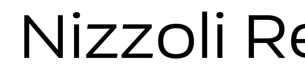  DEMO Nizzoli Regular font family download free