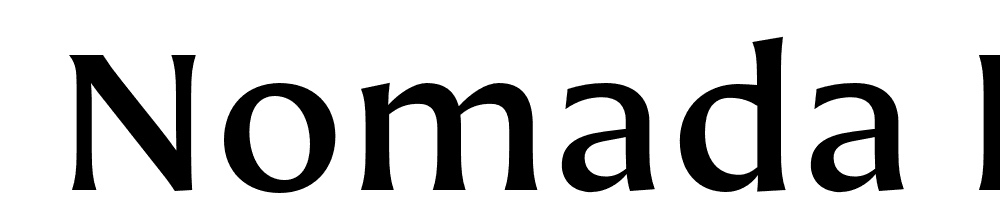  DEMO Nomada Incise Medium Regular font family download free