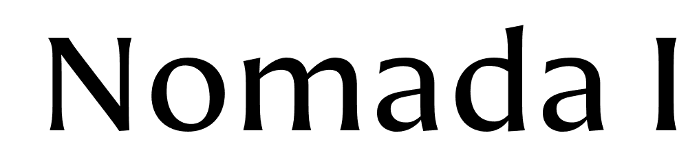  DEMO Nomada Incise Regular font family download free