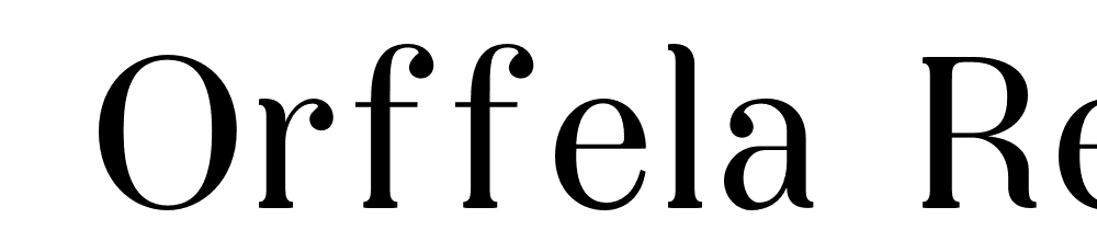  DEMO Orffela Regular font family download free