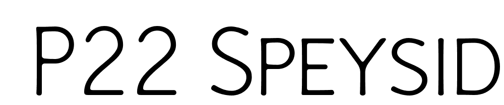  DEMO P22 Speyside Light Small Caps Regular font family download free