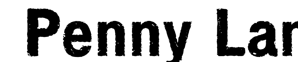  DEMO Penny Lane Corroded Bold Bold font family download free