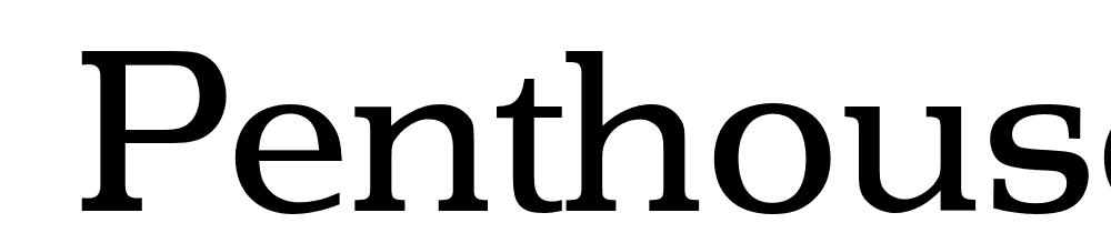  DEMO Penthouse Serial Regular font family download free