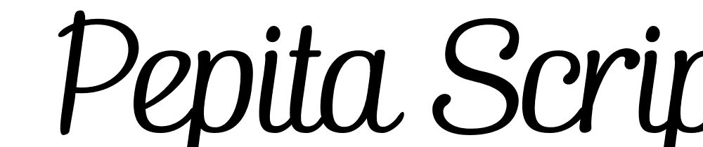  DEMO Pepita Script 2 Italic font family download free