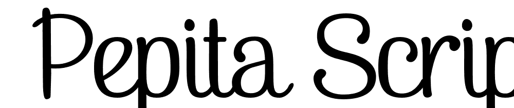  DEMO Pepita Script 2 Regular font family download free