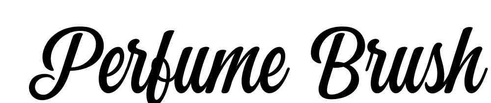  DEMO Perfume Brush 1 Regular font family download free