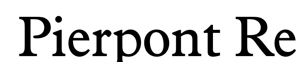  DEMO Pierpont Regular font family download free