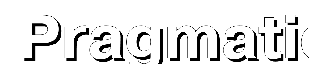  DEMO PragmaticaShadow Regular font family download free