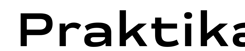  DEMO Praktika Bold Extended Regular font family download free