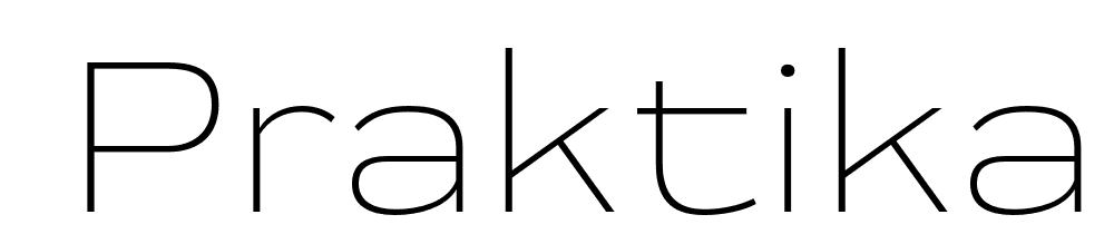  DEMO Praktika Light Extended Regular font family download free