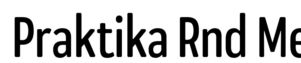  DEMO Praktika Rnd Medium Cnd Regular font family download free