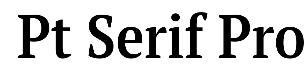  DEMO PT Serif Pro Narrow Demi Regular font family download free