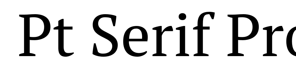  DEMO PT Serif Pro Regular font family download free