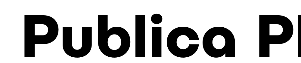  DEMO Publica Play Bold font family download free