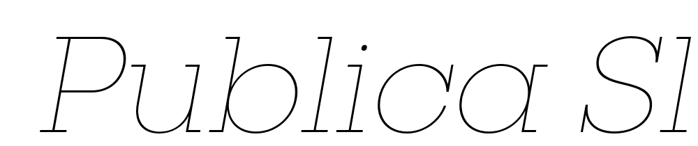  DEMO Publica Slab ExtraLight Italic Regular font family download free