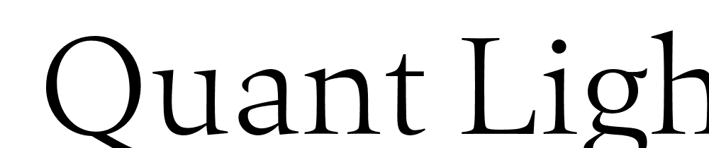  DEMO Quant Light Regular font family download free