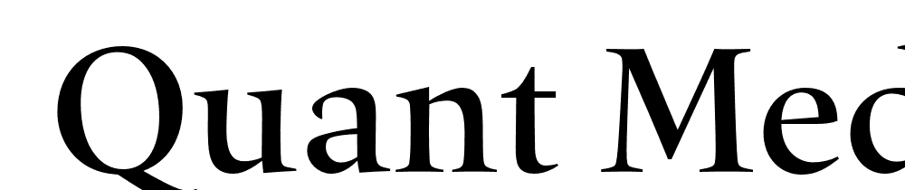  DEMO Quant Medium Regular font family download free