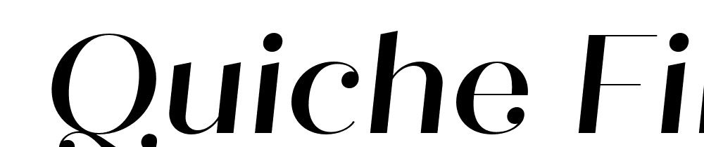  DEMO Quiche Fine Medium Italic font family download free